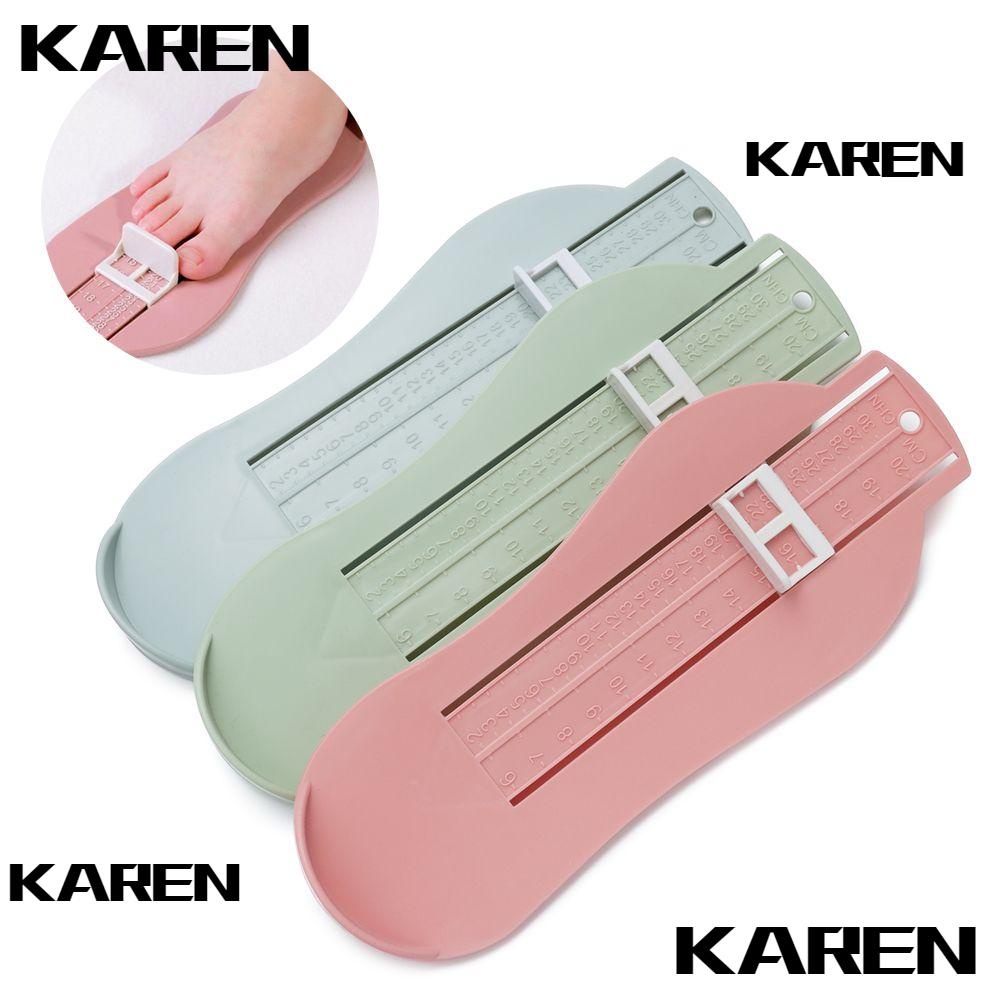 KAREN Adjustable Infant Foot Measure Gauge Child Shoe Kid Foot Gauge
