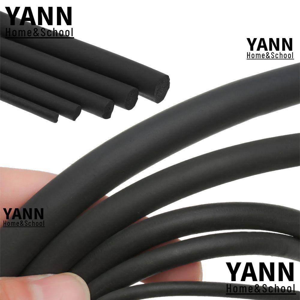 5 Meter O-Shape Rubber Door Edge Protector - 15mm Diameter, Flexible Soundproof Seal Strip For Car Doors - View #7