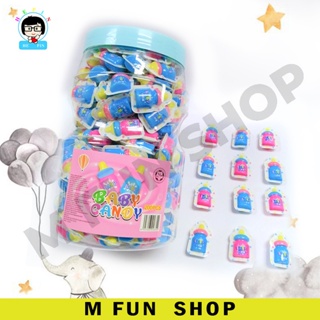 *Ready Stock* 200Pcs Baby Candy Milk Bottle Candy 网红小奶瓶奶片糖果 (±2G x ...