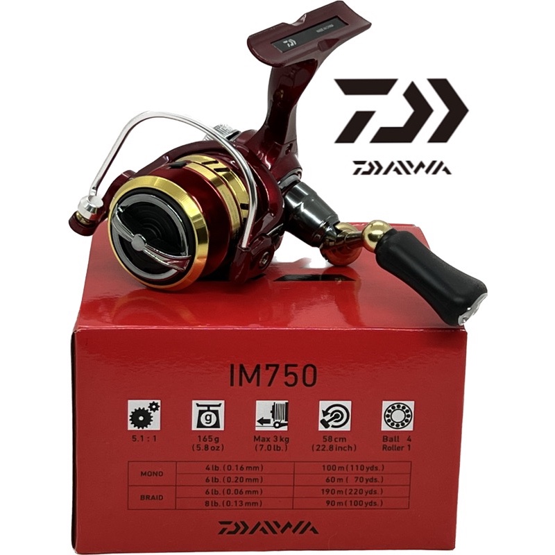2019 NEW Daiwa IM750 Ultralight Spinning Reel with 🔥Free Gift