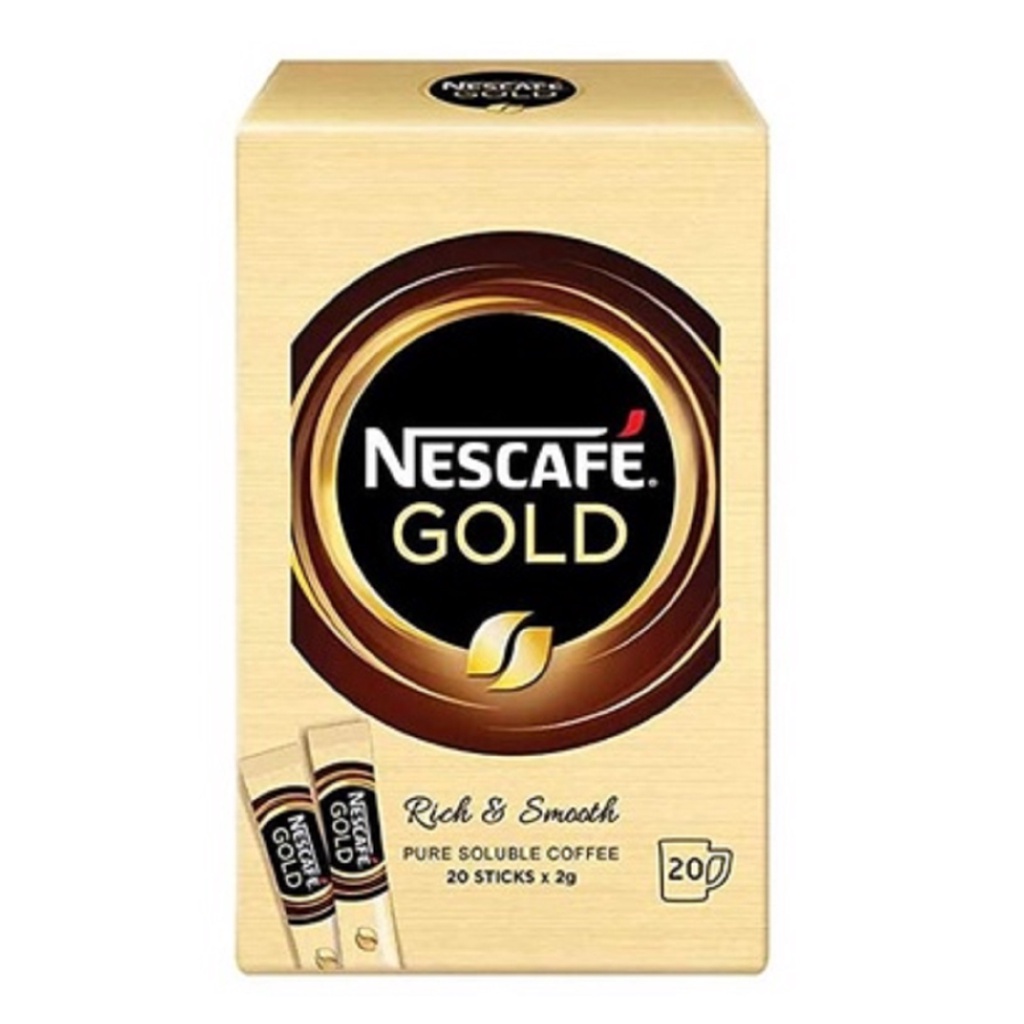 Nescafe Gold Rich & Smooth (20 x 2g) | Shopee Malaysia