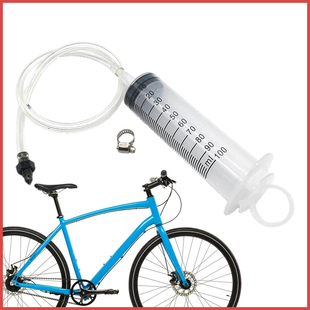 Bike Disc Brake Bleed Tool Motorbikes Hydraulic Brake Bleed Devices with Tubing Screws Mineral
