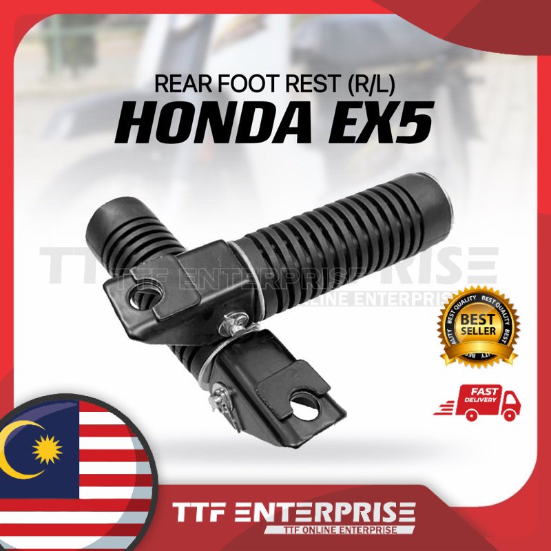 HONDA EX5 REAR FOOT REST (R/L) HIGHPOWER DREAM | Shopee Malaysia