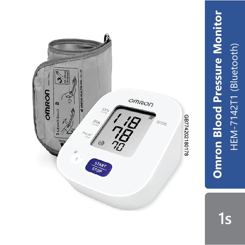 Omron Blood Pressure Monitor HEM7142T1 (BT) Shopee Malaysia