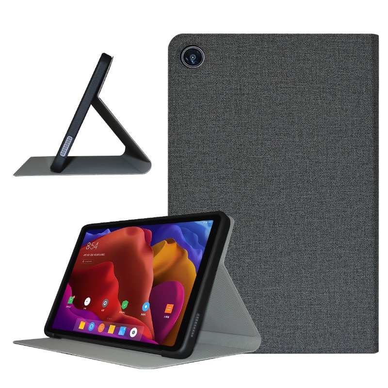 Cover Custodia per ALLDOCUBE iPlay 40, Ultra Sottile Smart Case con Funzione di Supporto Custodia Rigida per ALLDOCUBE iPlay 40 10.4 Pollici, Nero-A