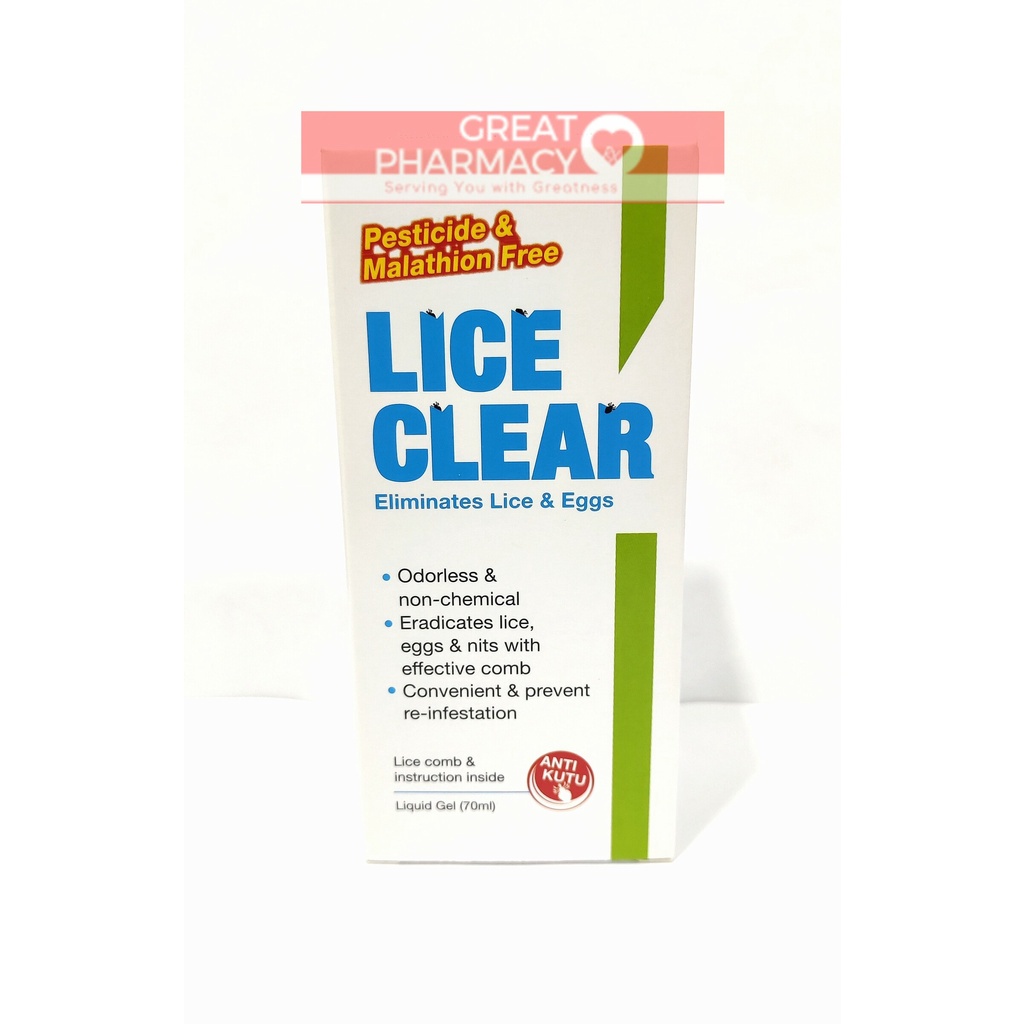Lice Clear Liquid Gel 70ml Shopee Malaysia