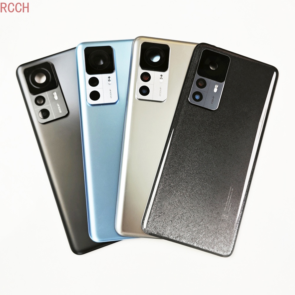 MI 12T Original Back Glass Cover Door For Xiaomi 12T Pro 5G Replacement ...