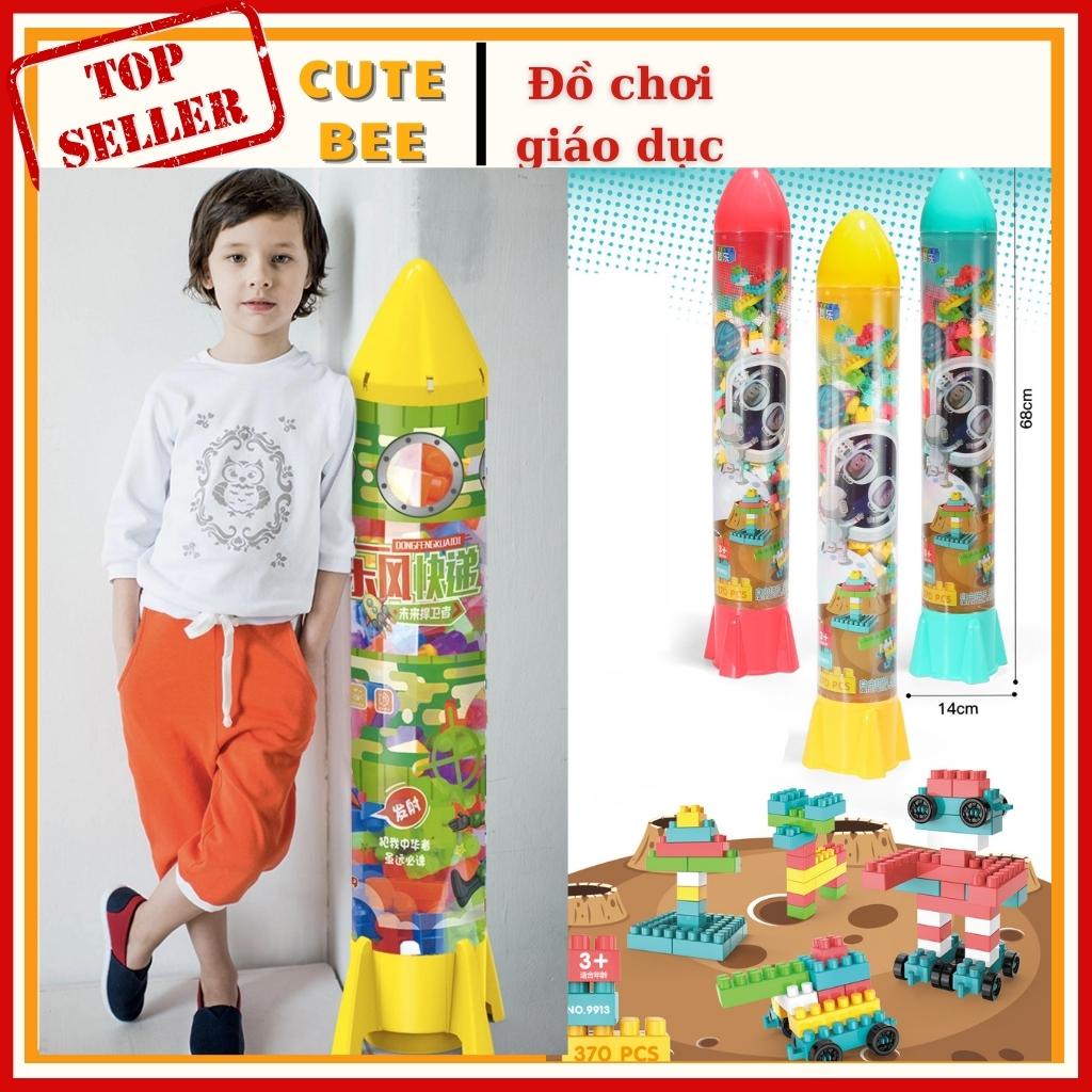 Safe 370-Detail ABS Plastic Assembled Toy Rocket Box - Lego Rocket ...