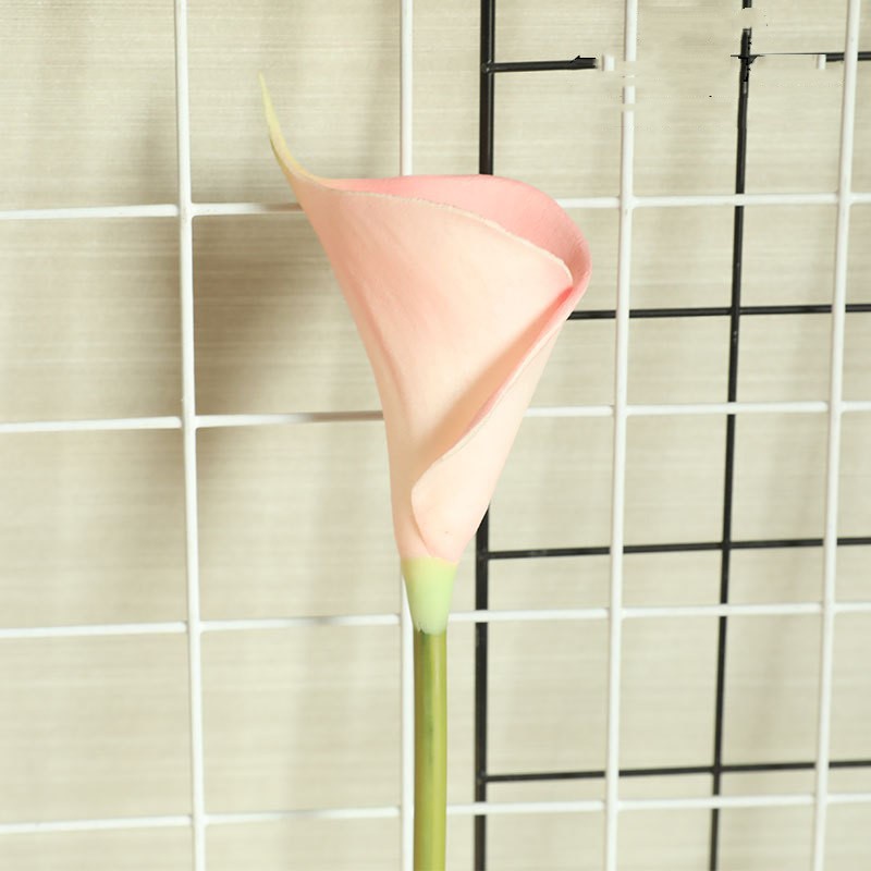 Simulation Calla Lily Faux Long Stem Calla Lily Artificial Flowers Real