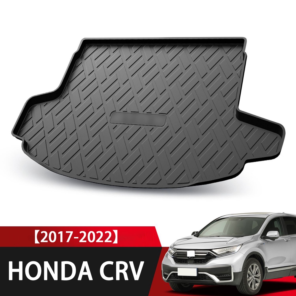 Black Car Cargo Liner Trunk Mat For Honda CR-V 2007-2016 - Waterproof TPO Tray