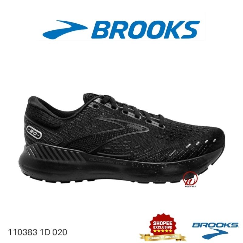 BROOKS MEN’S GLYCERIN GTS 20 EXPERT CUSHIONING SUPPORT RUNNING SHOE