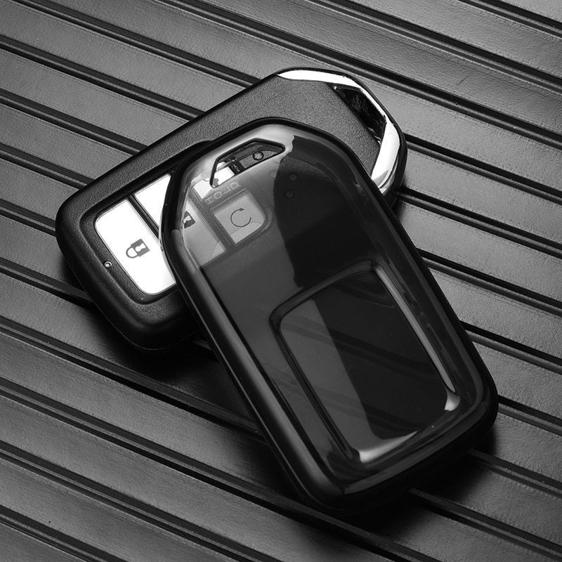 Soft TPU Car Remote Key Case Cover Shell Fob for Honda Vezel City Civic ...