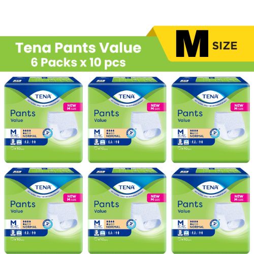 Tena Pants Super Diapers Size M 12 pieces