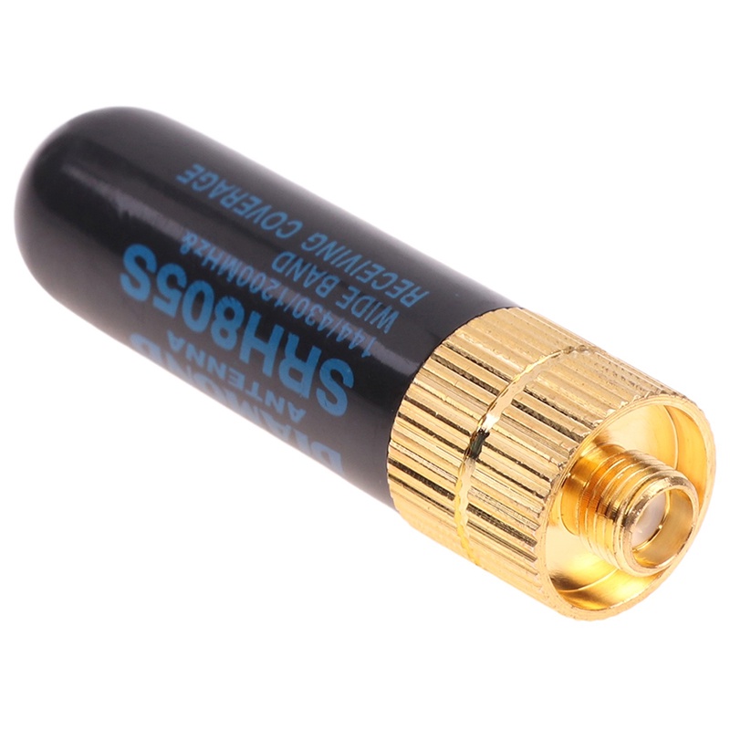 Superbat Antenna Per Walkie-Talkie Baofeng 30.5cm – Dual Band VHF/UHF Con Connettore SMA Femmina, Guadagno 3dBi