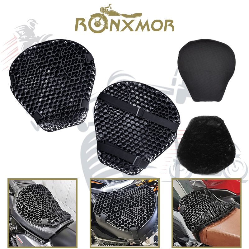 thumbnail image 2 of Motorcycle Seat Cover - Anti-Slip Mesh Breathable Cover For Honda CRF1100L Africa Twin & Adventure Bikes 2 of 9