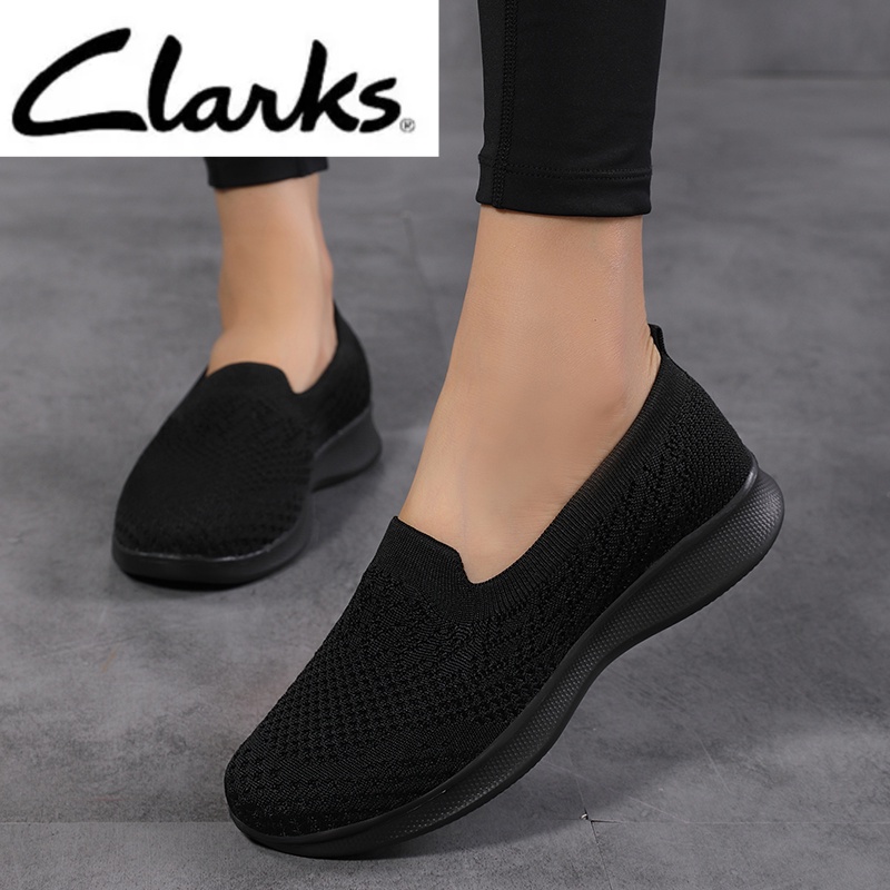 clarks shoes Women Flat shoes Women Korean sports shoes women sneakers big size EU 40 41 Shopee Malaysia