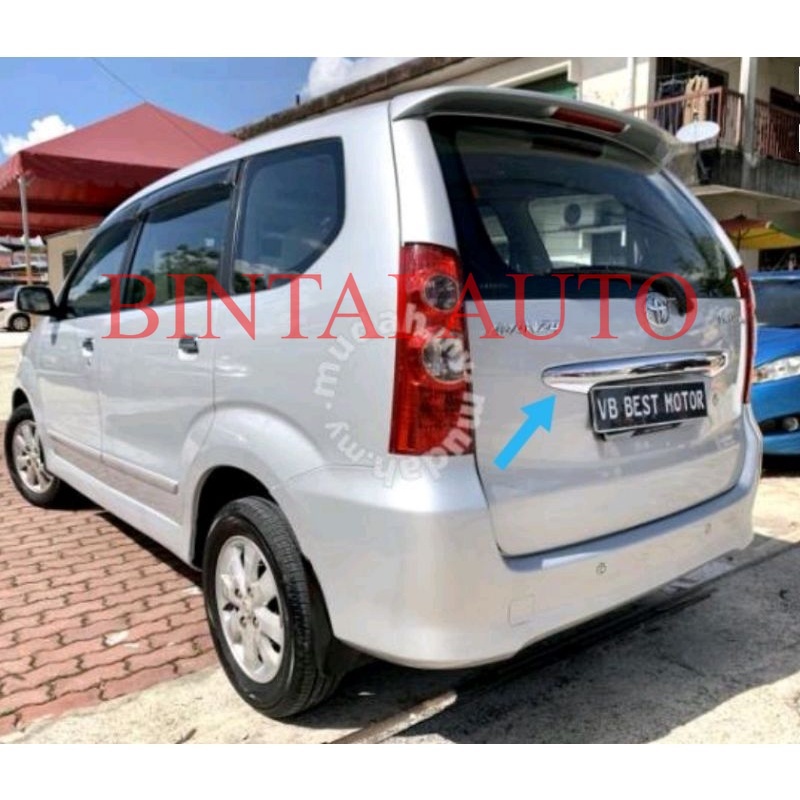 * TOYOTA F602 AVANZA 2007 REAR BONNET BOOT GARNISH MOULDING / BELAKANG ...