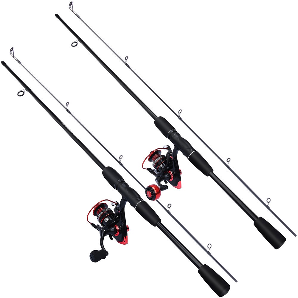 FRRTC Ultra Light Fishing Set 1.6m/1.8m Spinning Fishing Rod Matel Spool  Fishing Reel For Freshwater Fishing Pancing