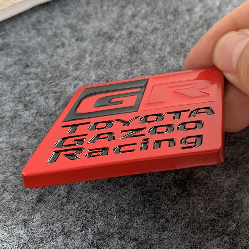 Zinc Alloy Labeling GR sport Car Interior Sticker For Toyota YARiS ...