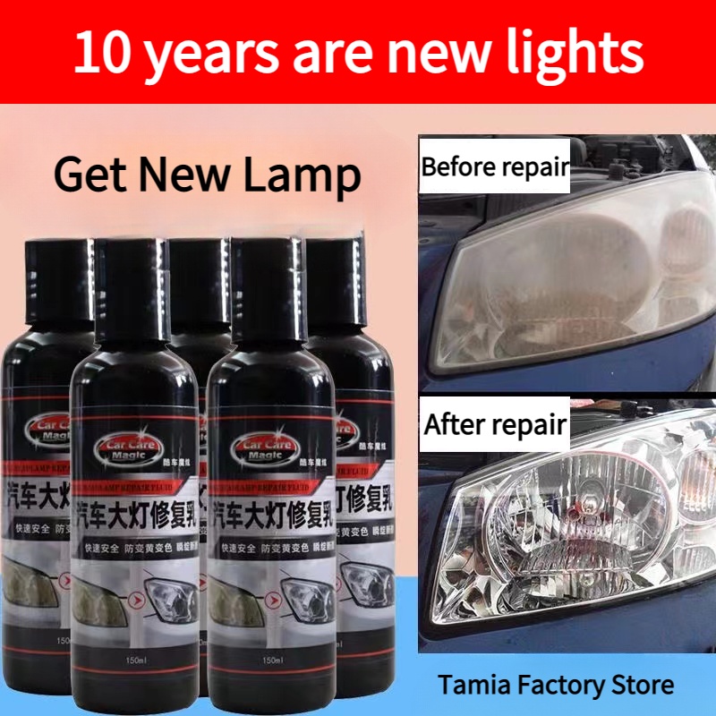 No damage to headlights WB headlamp polish headlight polish car