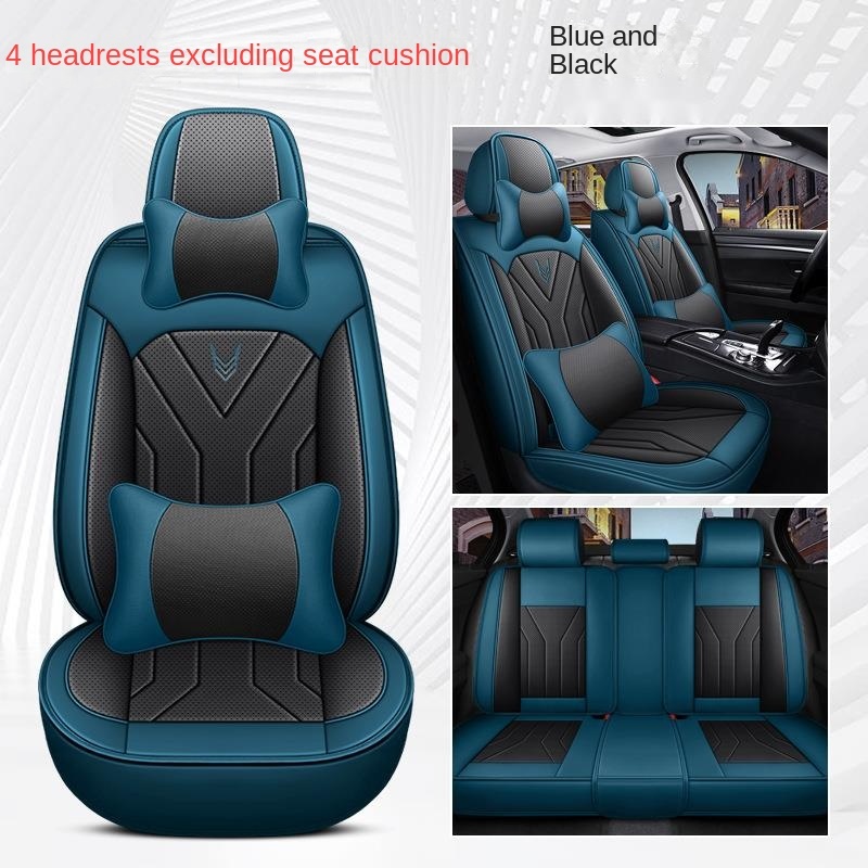 NS YOLO Full Coverage Leather Car Seat Covers Full Set,Waterproof Seat Covers For