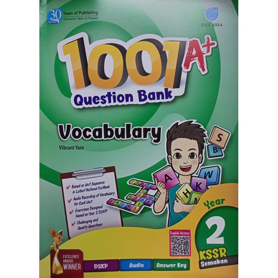 1001 A+ QUESTION BANK VOCABULARY YEAR 2 (2023) | Shopee Malaysia