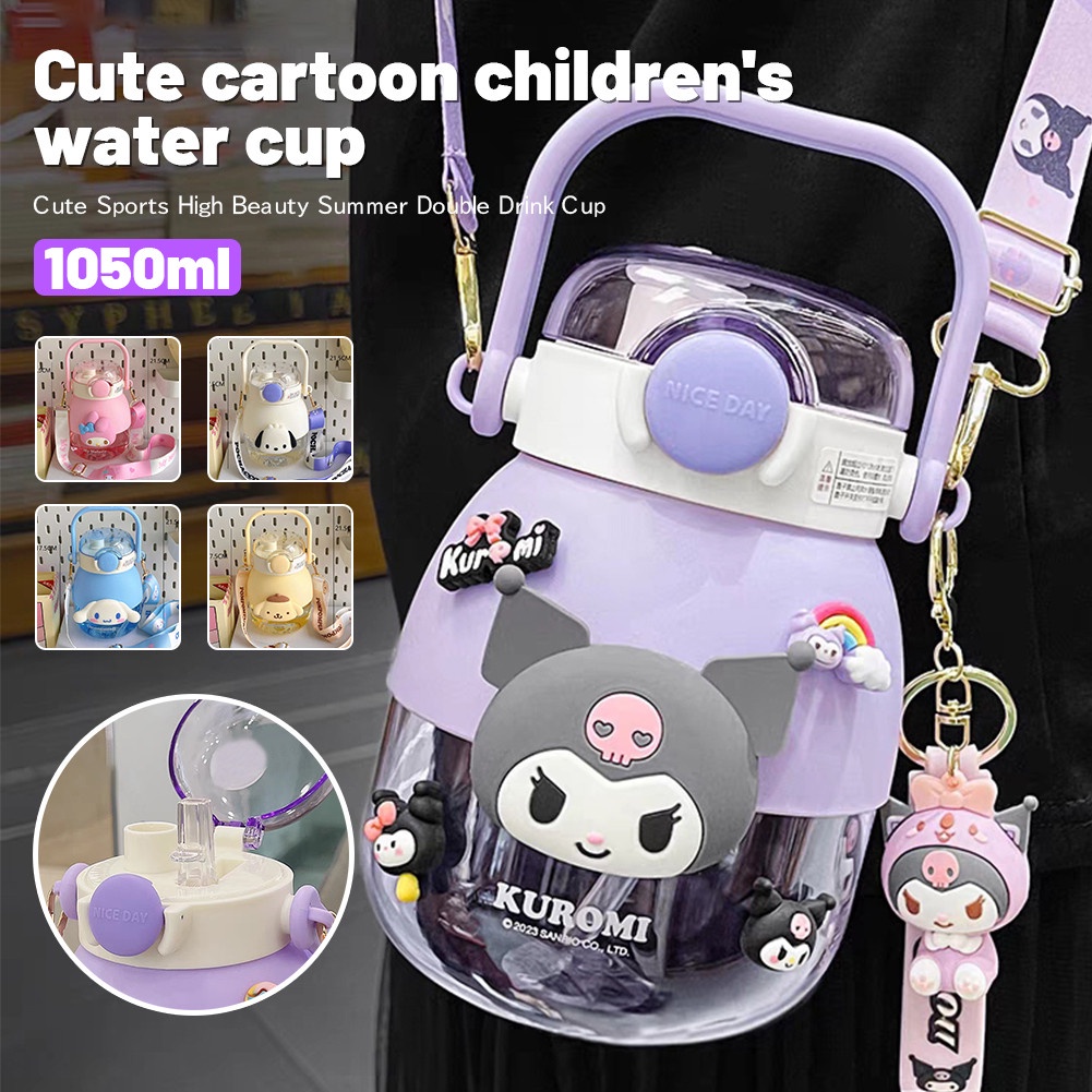 460ml sanrioed anime kuromi melody cinnamoroll