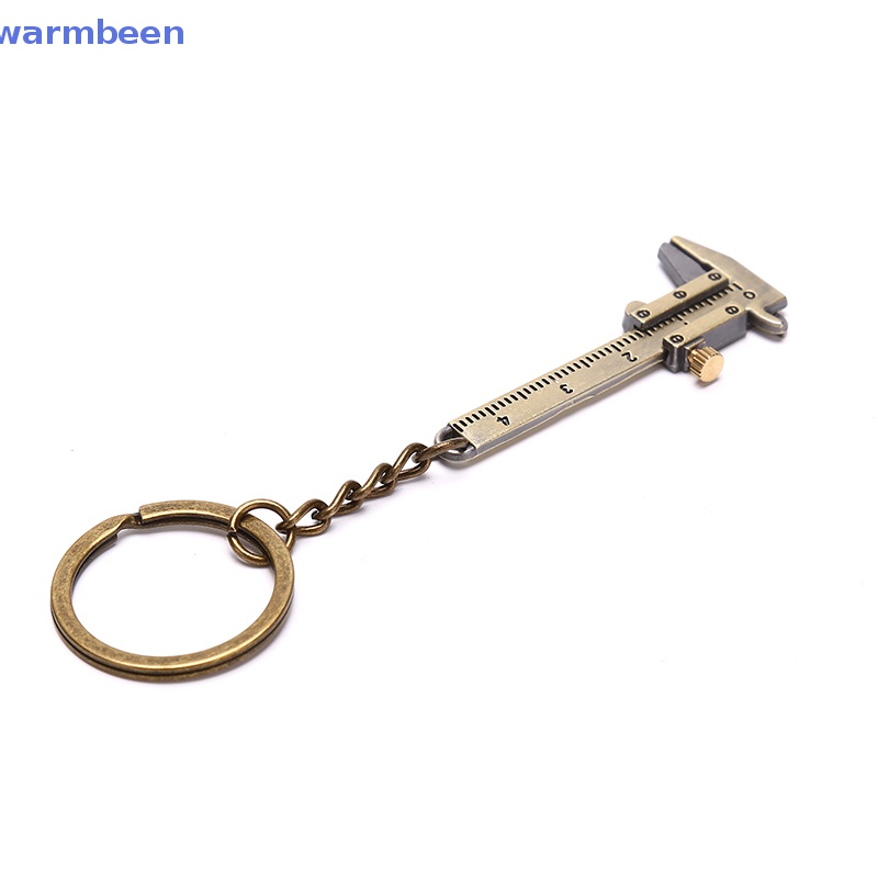 (warmbeen) New Portable 04cm Mini Vernier Calipers Keychain Measuring