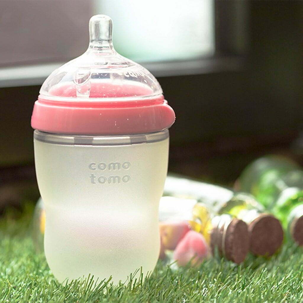 [Hayllo] Comotomo Natural Feel Baby Bottle - 250ml (Pink) | Shopee Malaysia