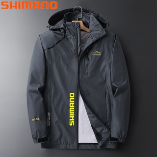 Shimano 2023 Fishing Jacket Men Waterproof Hooded Breathable