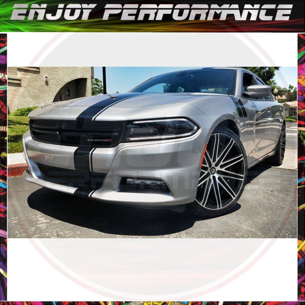 For Dodge Charger Mopar Style 5 &1/2 Racing Stripe Roll 10' 3M Decal ...