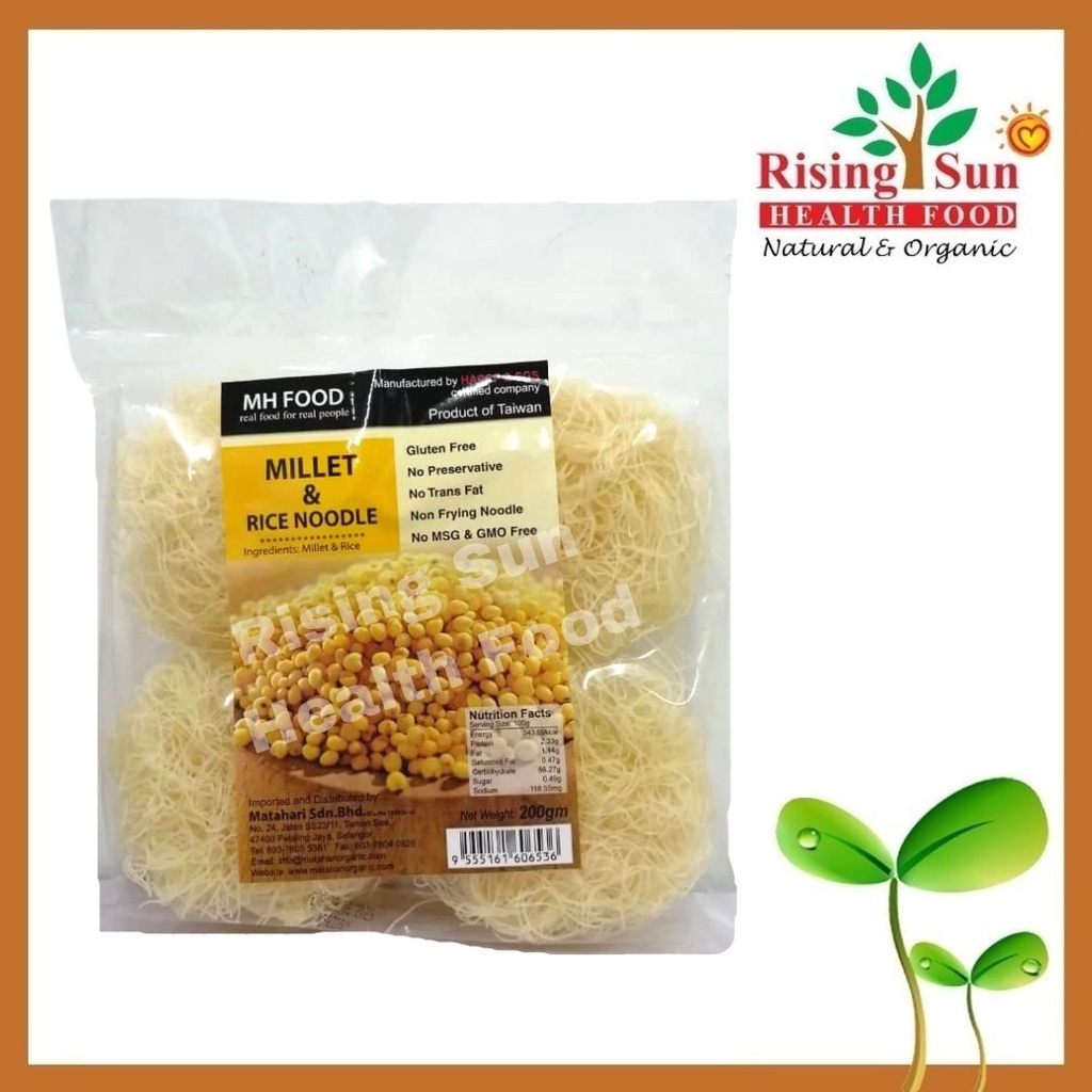 Mh Food Millet & Rice Noodle 200G | Shopee Malaysia
