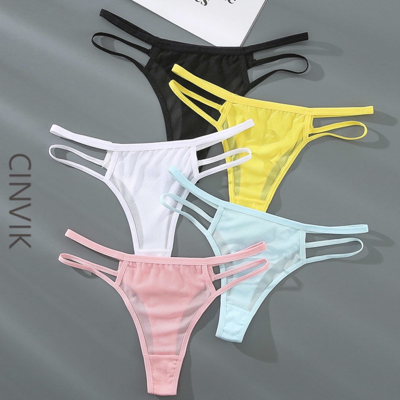 Cinvik Womens Underwear Cotton Bikini Panties Ladies Underwear, Size M 
