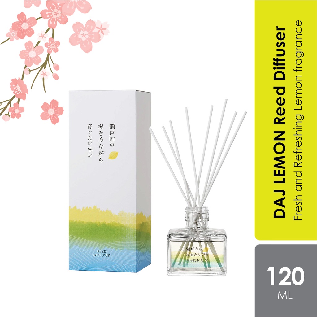 Alpro Pharmacy Exclusive - DAJ Lemon Reed Diffuser (120ml) | Shopee ...