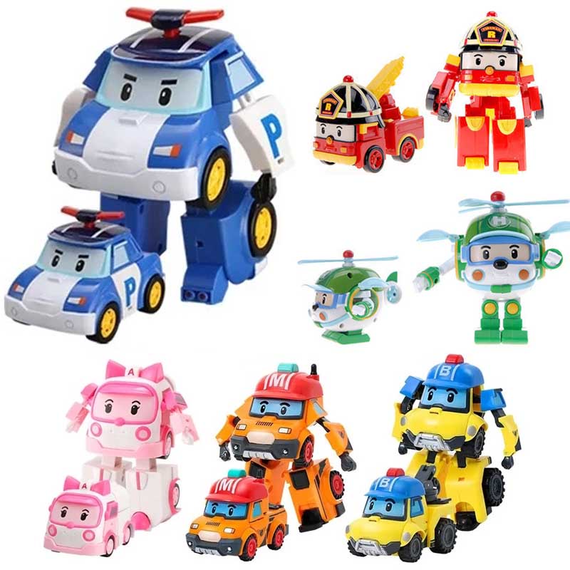 Robocar Poli Transform Robot Car Toys Kids Car Toys Kids Birthday ...