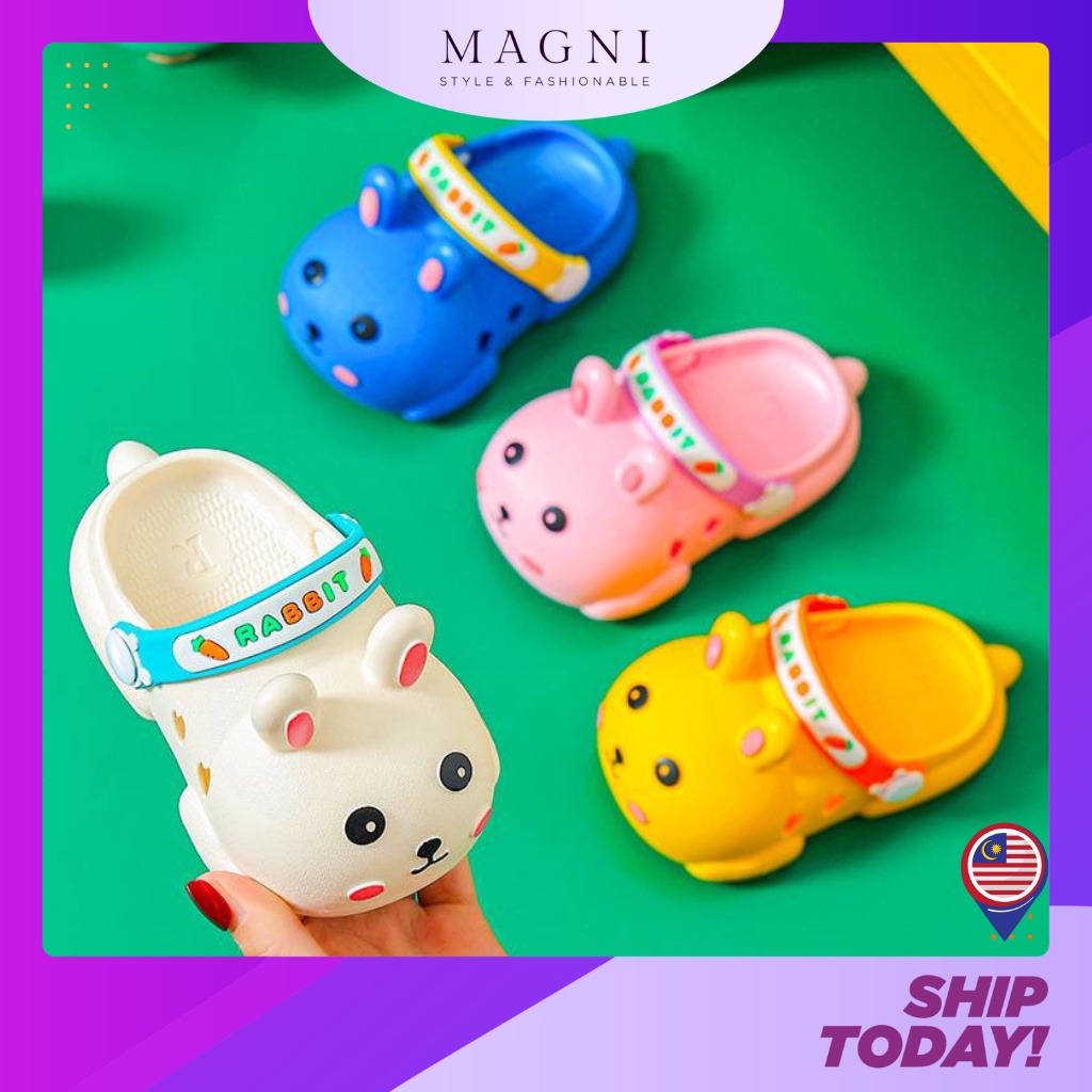 READY STOCK Baby's Cartoon Rabbit Shoes Kids Boy Girl Sandals Casual ...