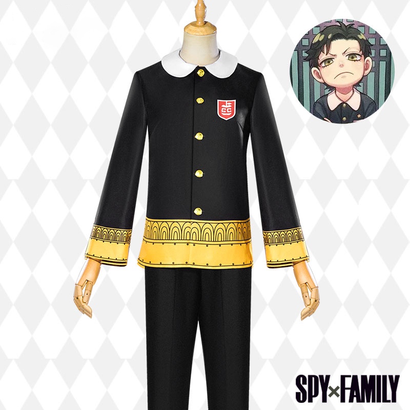 Spy X Family Damian Desmond Cosplay Costume Anime Syon School Uniform