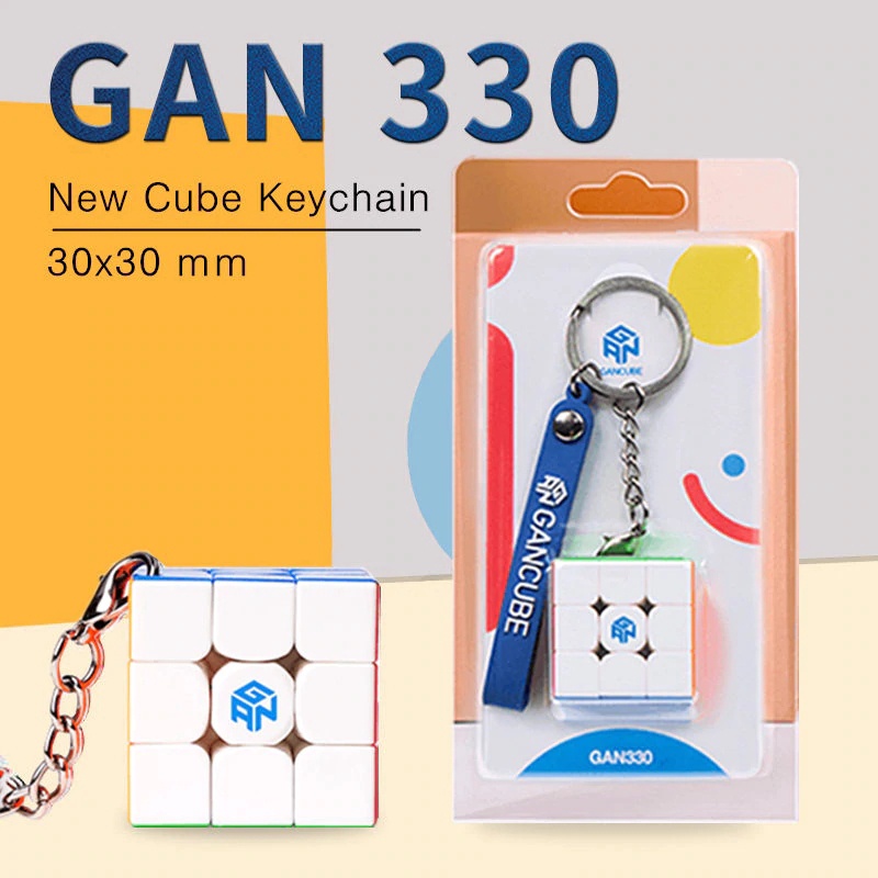 GAN330 Speed Cube 3x3x3 Keychain Cube 3x3 Cubo Magico 3x3x3 Magic Cubes