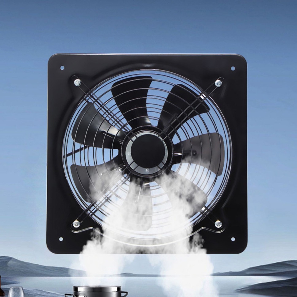 Exhaust fan ventilation toilet kitchen Powerful industrial iron exhaust