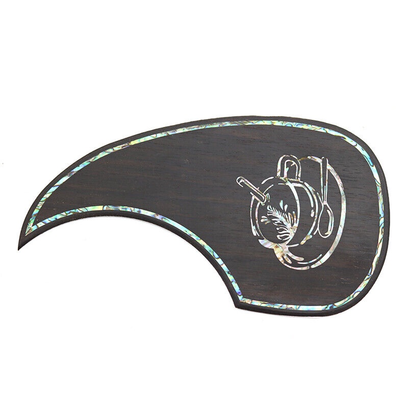 STAcoustic Guitar Pickguard Rosewood Inlaid with Shell Pattern Decorated(Ready Stock) Shopee