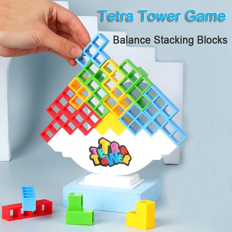 Puzzle Jenga High Draw Building Tower Board Game Adult Jenga Toys (48PCS)
