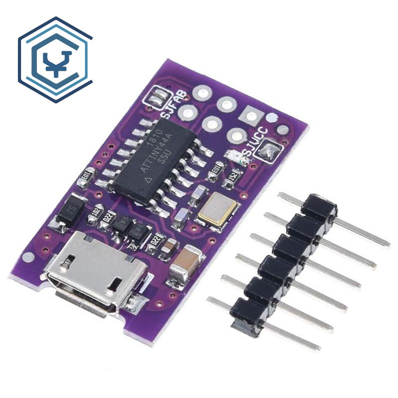 5V Micro USB Tiny AVR ISP ATtiny44 ATTiny45 ATTiny85 USBTinyISP ...