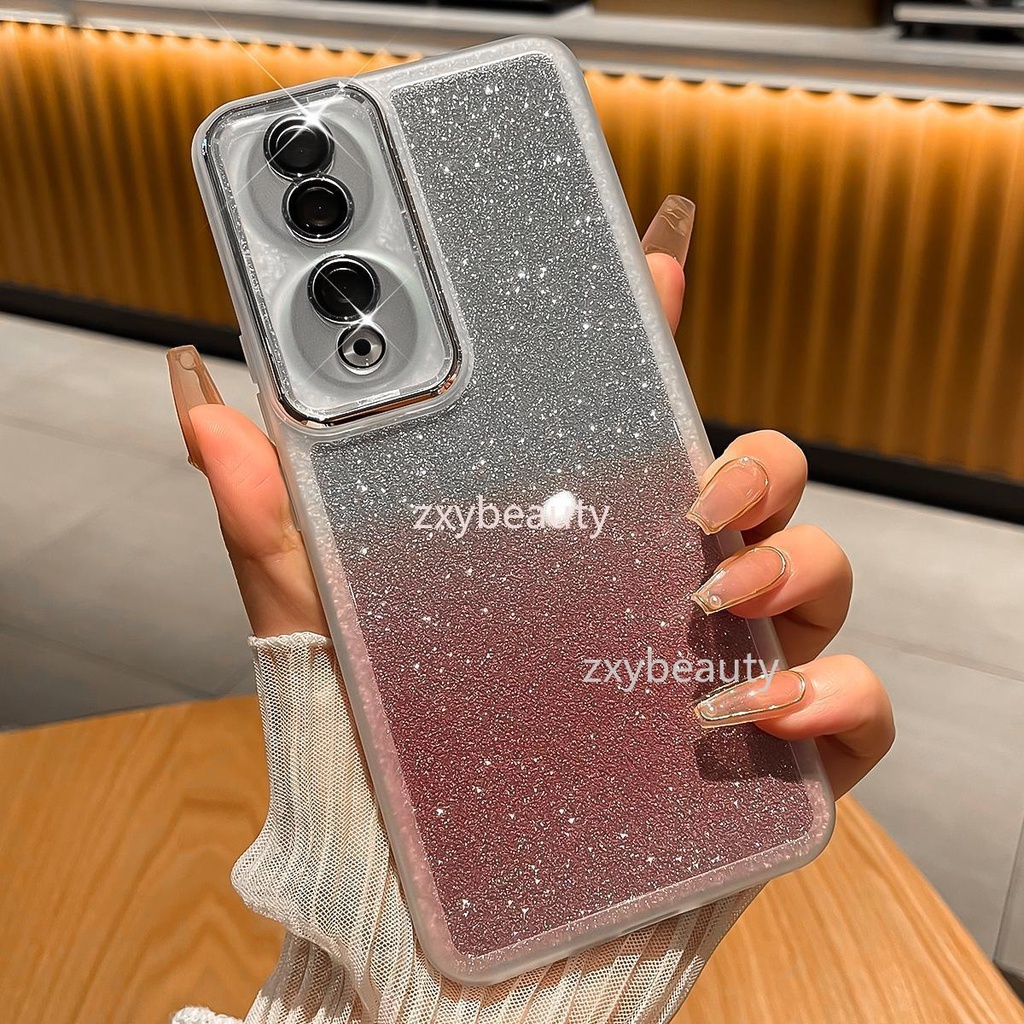 Custodia Honor Magic 6 Lite Glitter Trasparente - Cover In Silicone Morbida, Protezione 360° - Foto 12