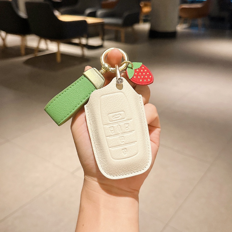 Toyota White Sheepskin Key Shell Seine Alpha Wilfa 2022 Senagrevia All ...