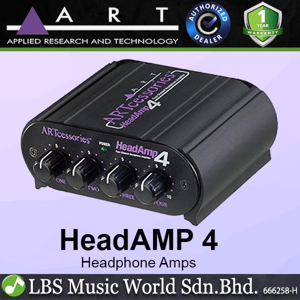 PRO1340 4-WAY HEADPHONE AMPLIFIER WITH LOOP OUT PRO2 A-1340