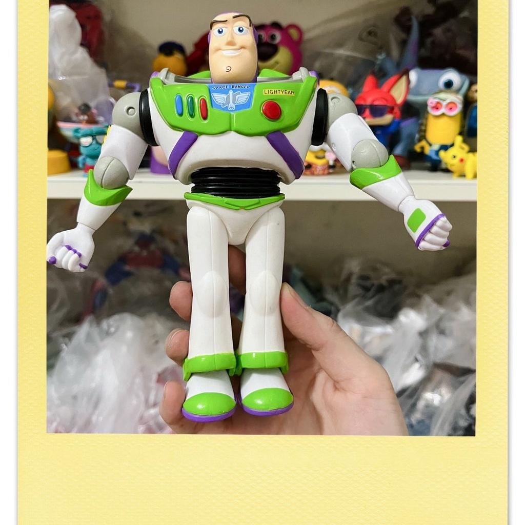 Buzz Lightyear Fur Monster Toy Story Figure Genuine Anime Play House