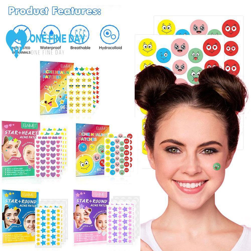 Cartoon Acne Patch Skin Wart Removal Stickers Acne Removal Kit For