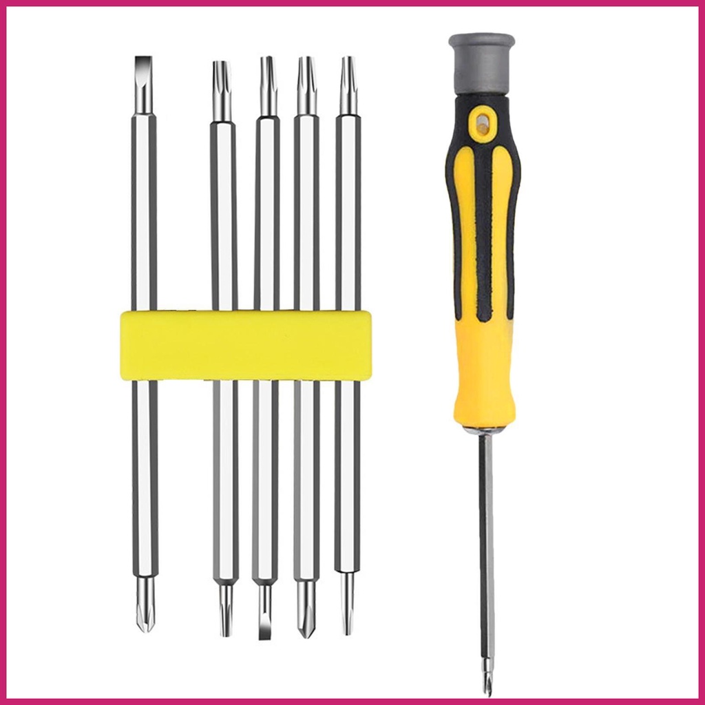 Multifunction Screwdriver Set 6 In 1 Multi Bit Set Screwdriver Nut