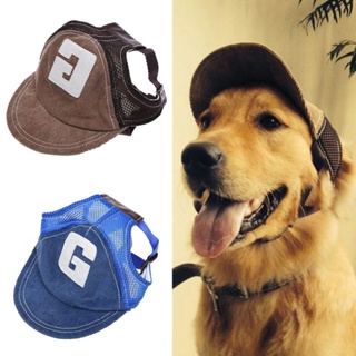 Pet Hat with Ear Holes Adjustable Baseball Cap for Large Medium Small Dogs  Summer Dog Cap Sun Hat Outdoor Hiking Pet Products