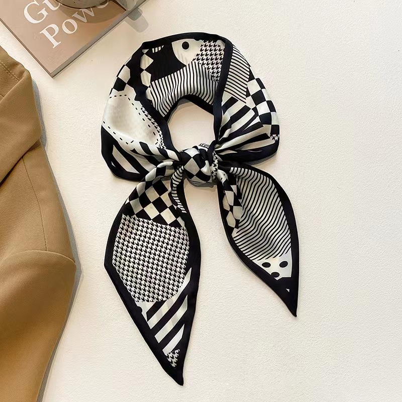 Aibins Fashion Hairband Head Neck Neckerchief Ladies' Twilly Ribbon Bag ...